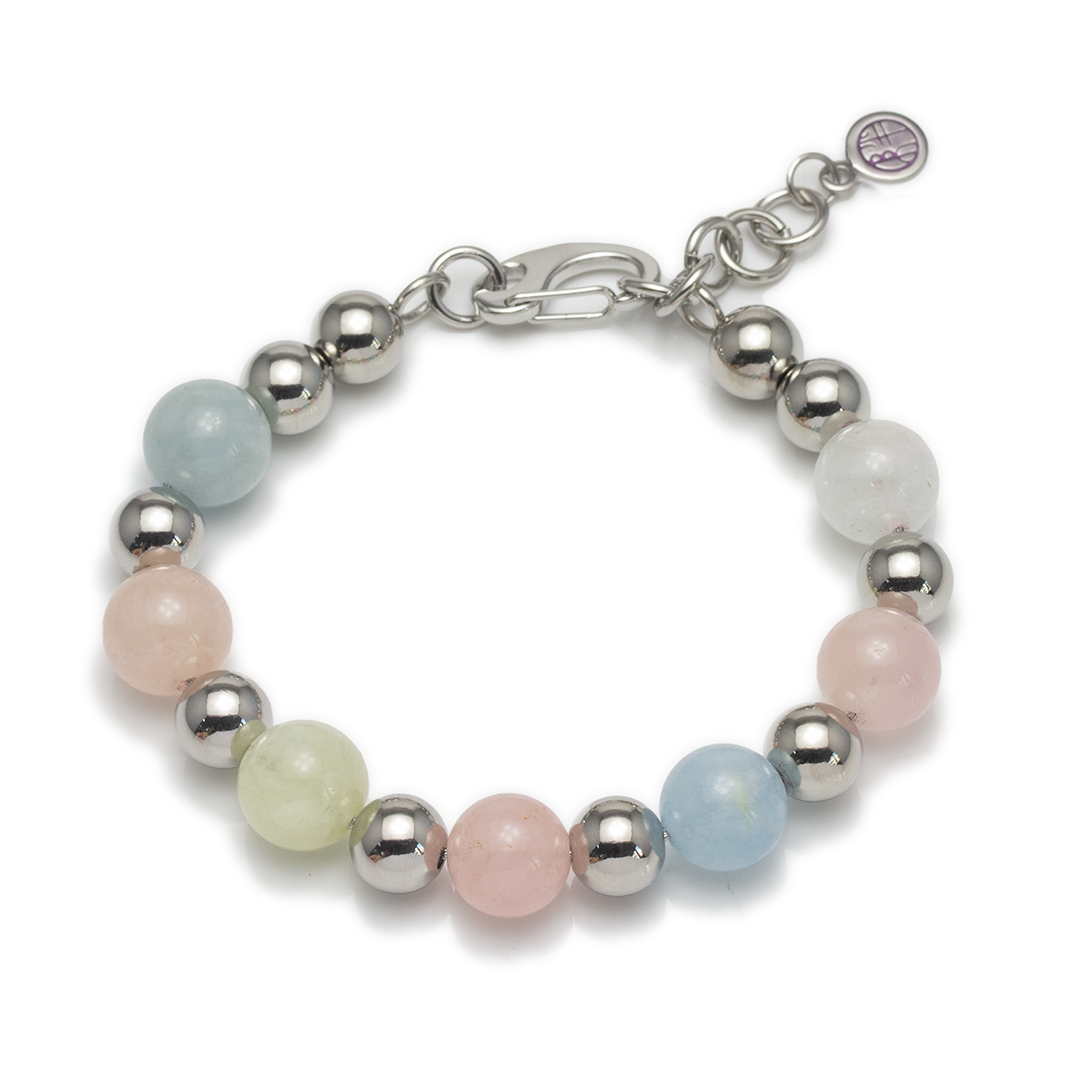 Health Blessings Morganite Bracelet - Stress Relief Good Sleep