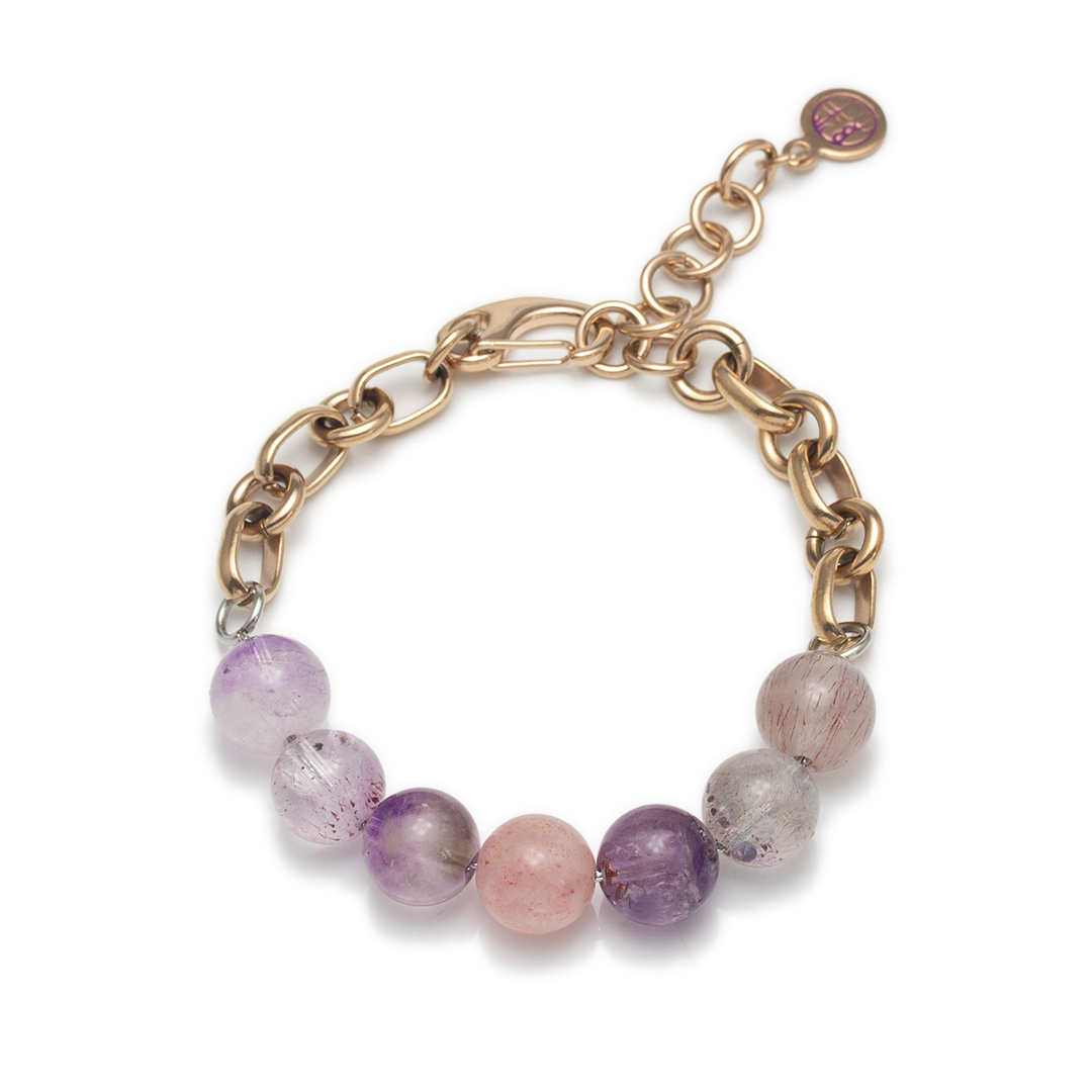 Health Blessings Super Seven Bracelet - Feeling Serene