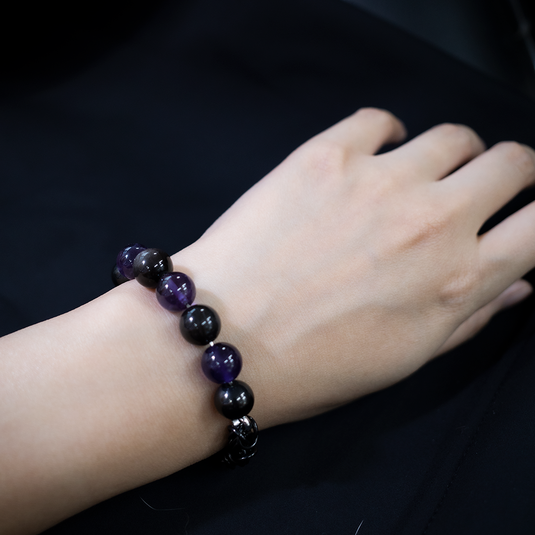 Dusk Crystal Bracelet - Peace of mind