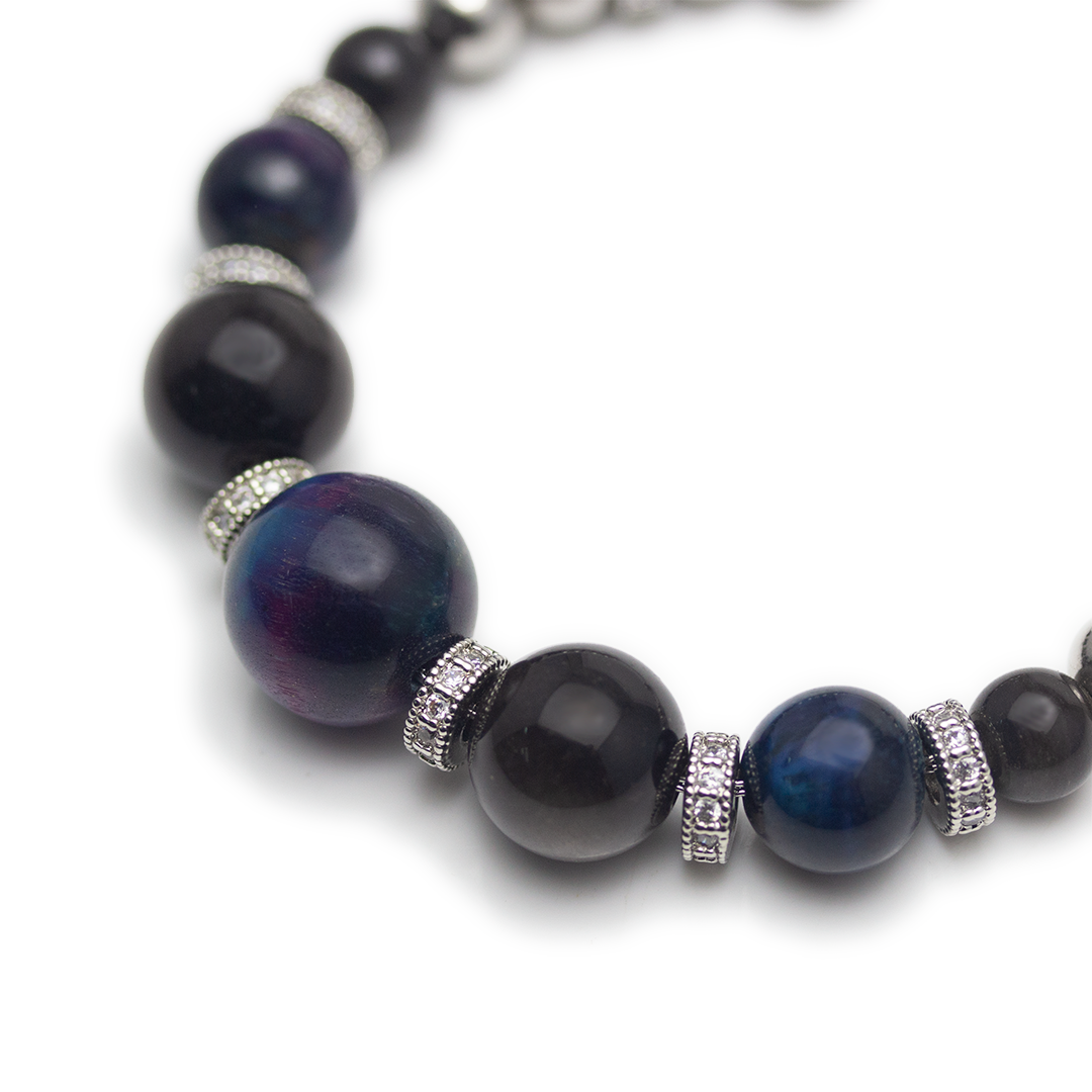 Galaxy Crystal Bracelet - Cloud
