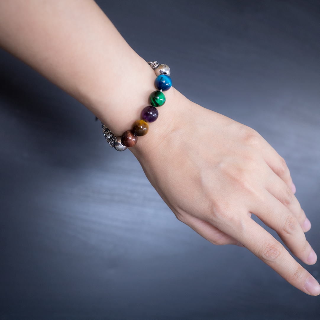 Galaxy Tiger's Eye Bracelet - Star Dust