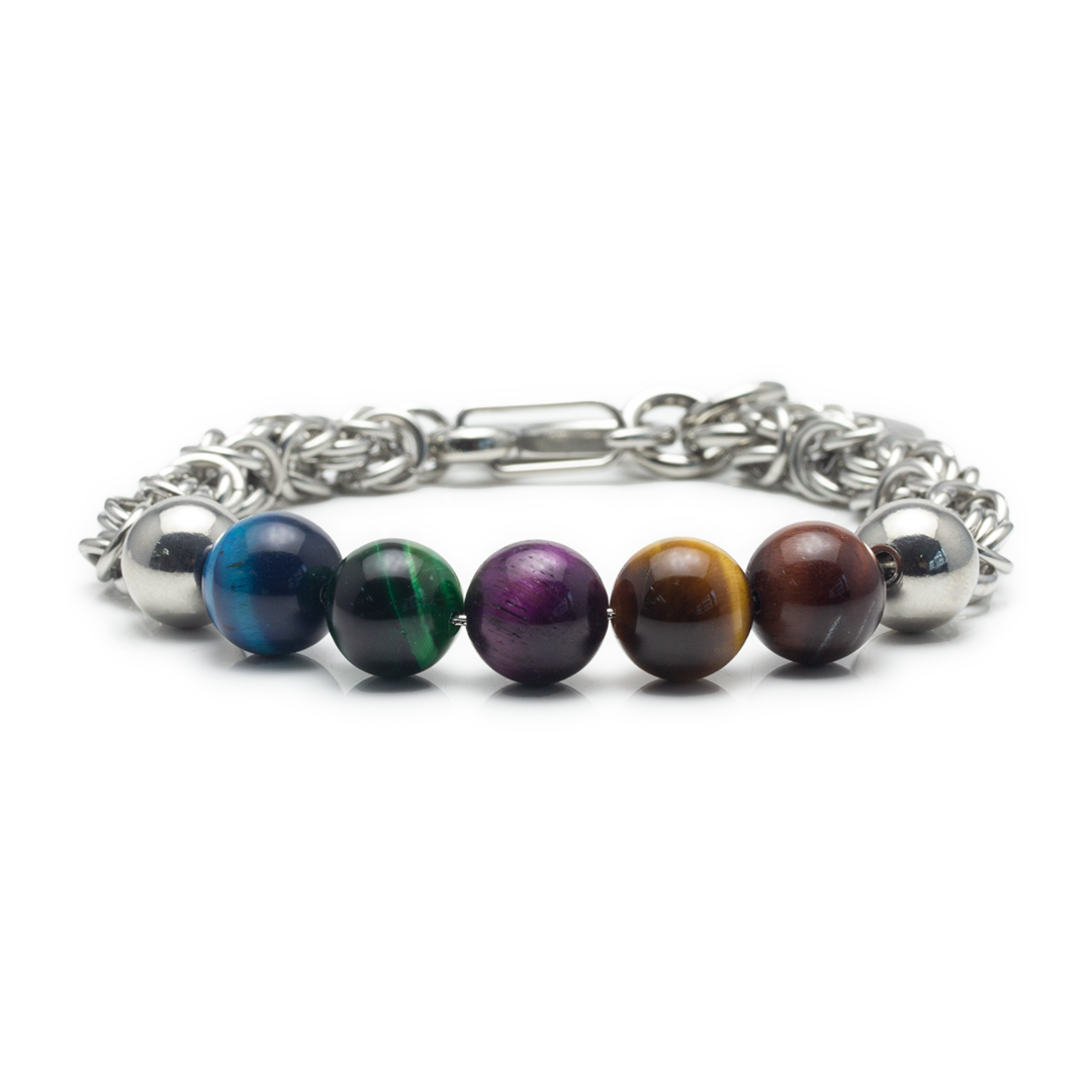 Galaxy Tiger's Eye Bracelet - Star Dust