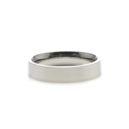 Basic Customize Engraving Ring - Silver - 4mm