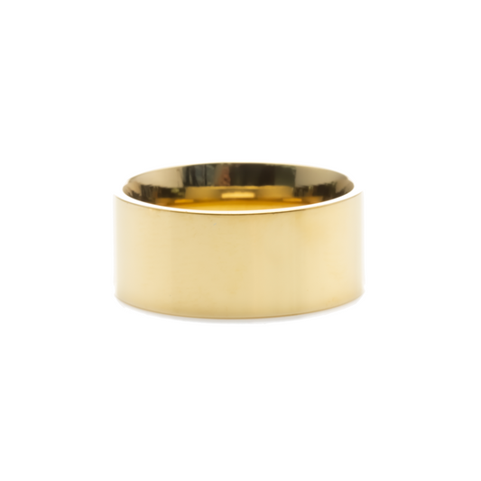 Basic Customize Engraving Ring - Gold - 8mm