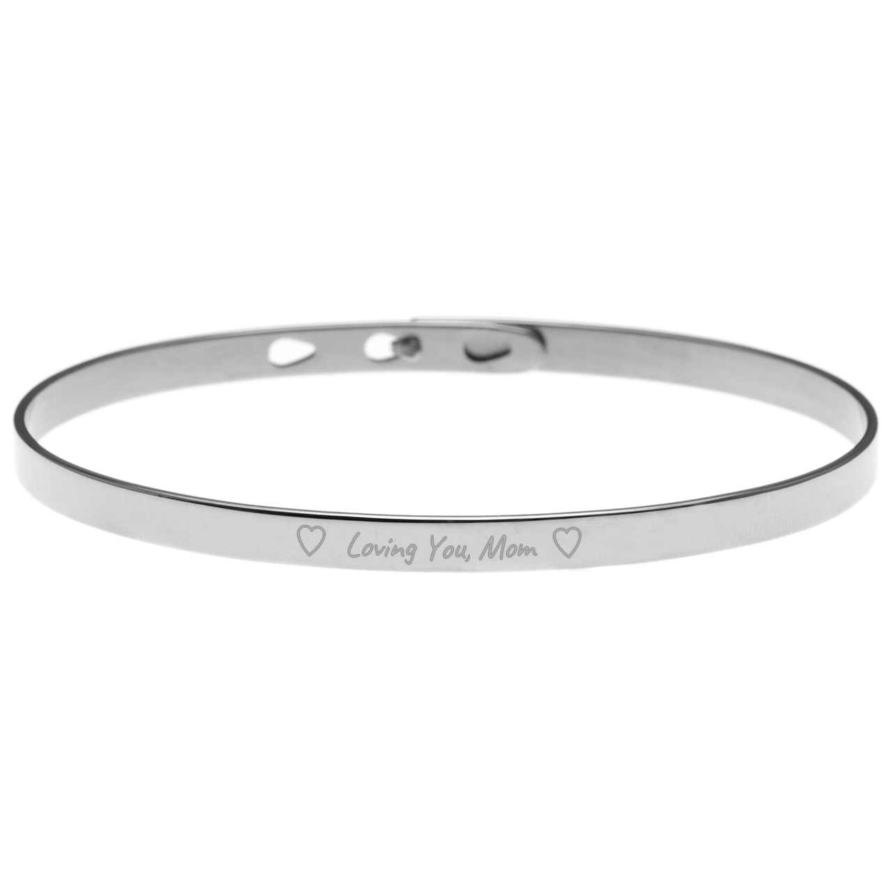 Engraving Message Bangle - Mother's day Edition