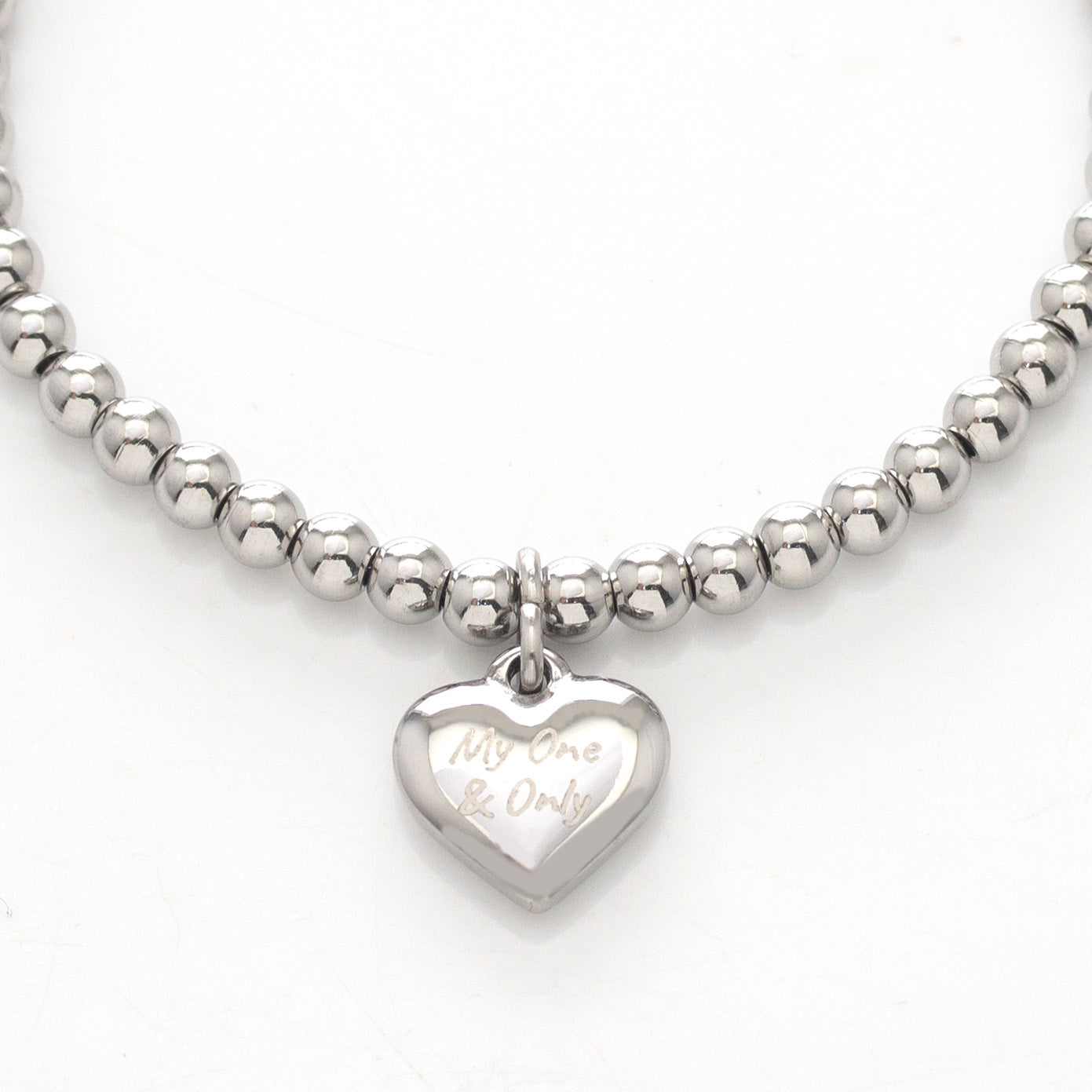 Love Imprinted message bracelet - My One & Only