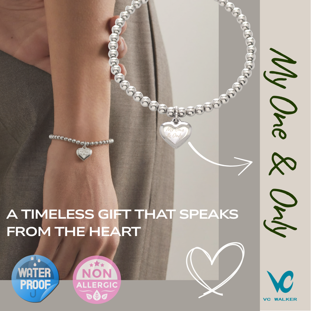 Love Imprinted message bracelet - My One & Only