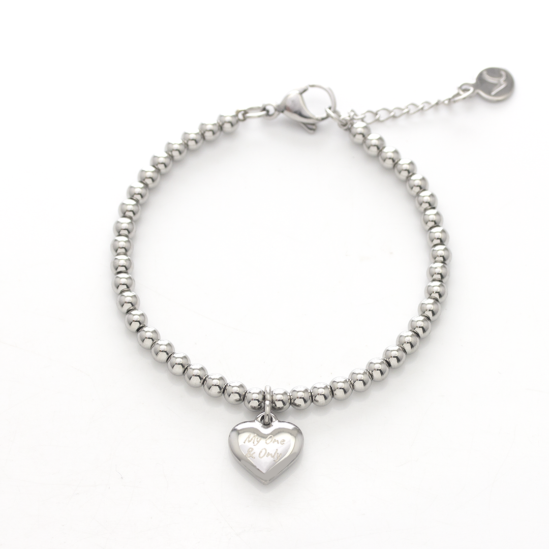 Love Imprinted message bracelet - My One & Only
