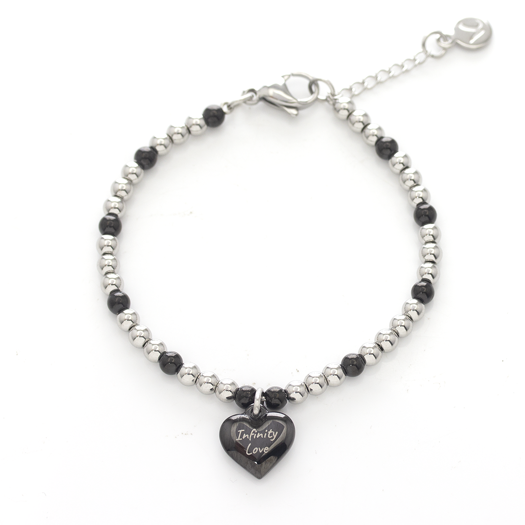 Love Imprinted message bracelet - Together Always