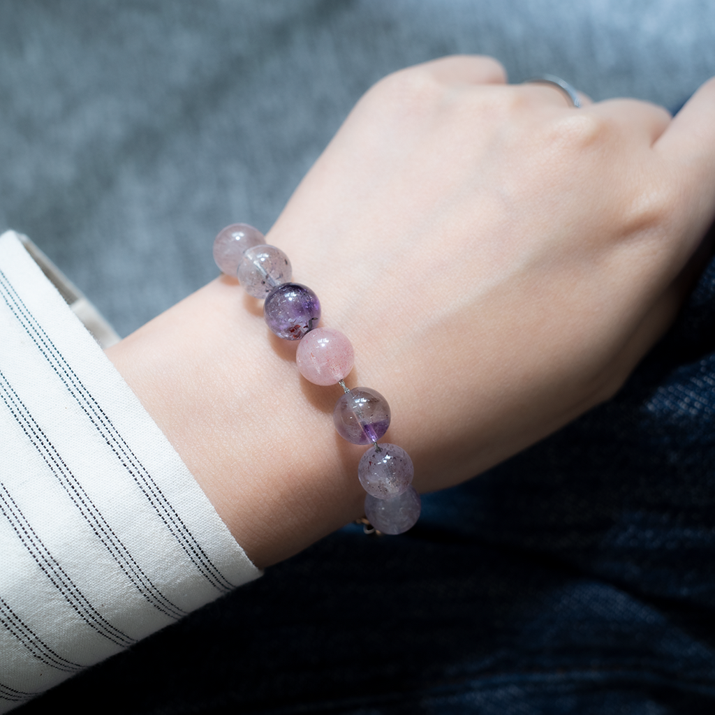 Health Blessings Super Seven Bracelet - Feeling Serene
