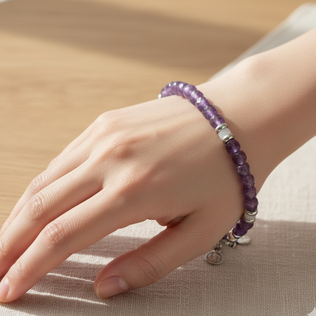 Tree of Life crystal bangle - Health Guardian