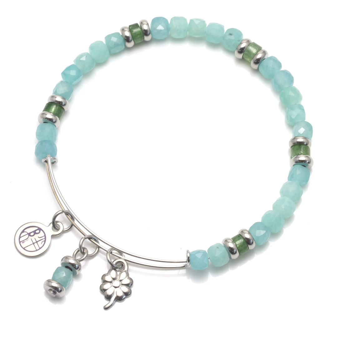 Tree of Life crystal bangle - All Goes Well