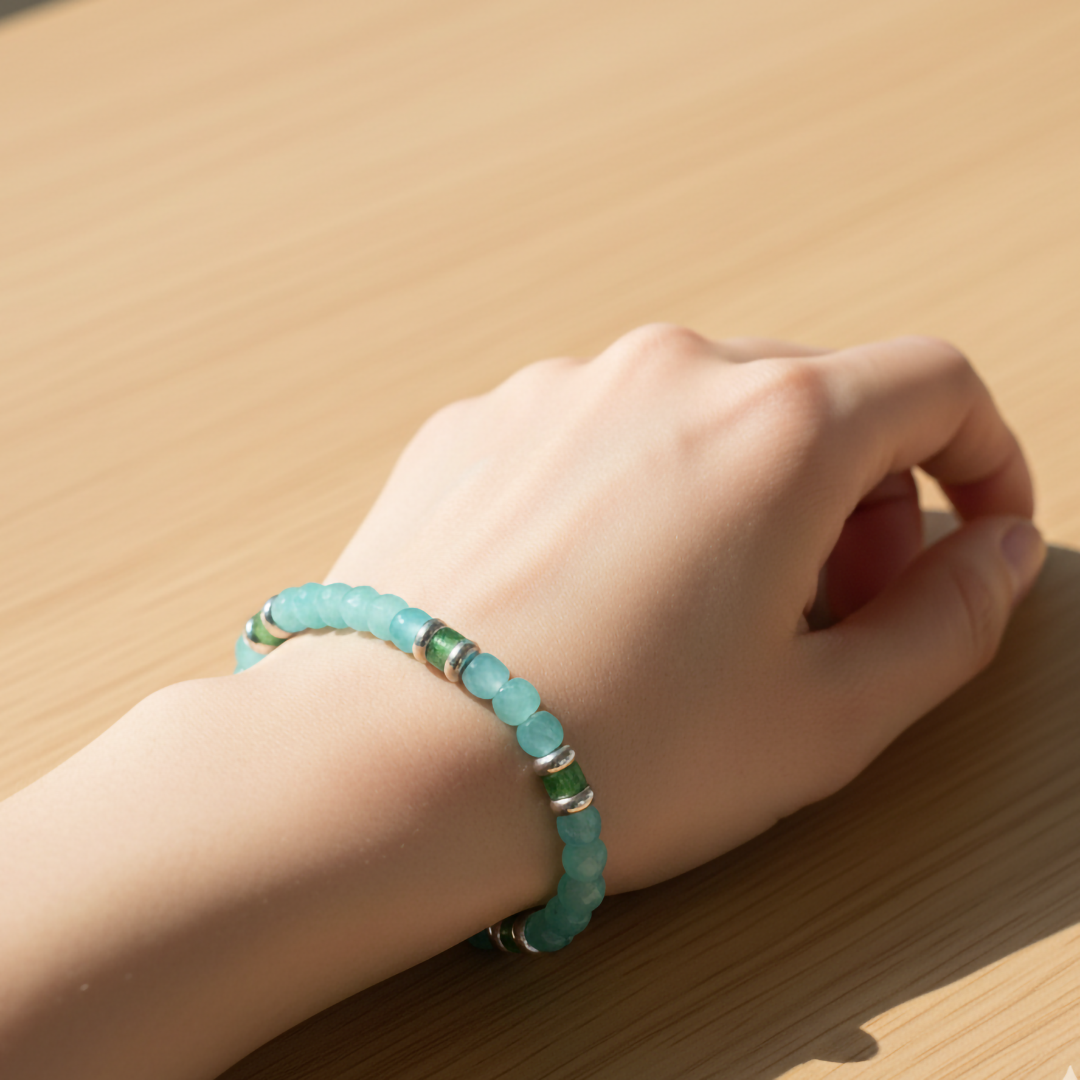 Tree of Life crystal bangle - All Goes Well