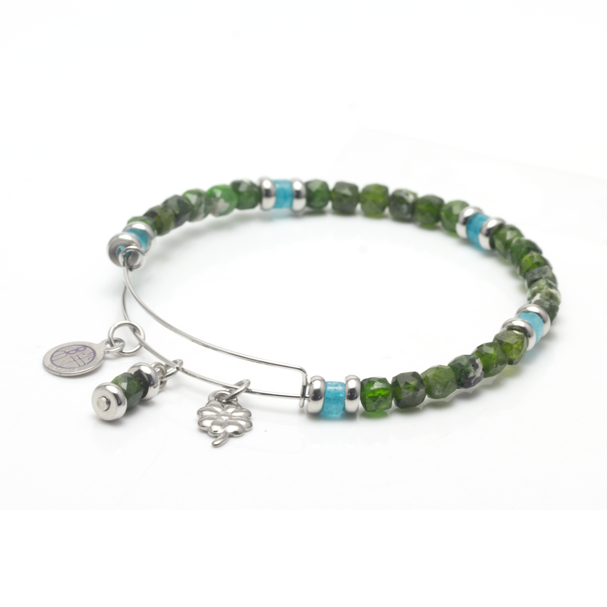 Tree of Life crystal bangle - Healing the Soul