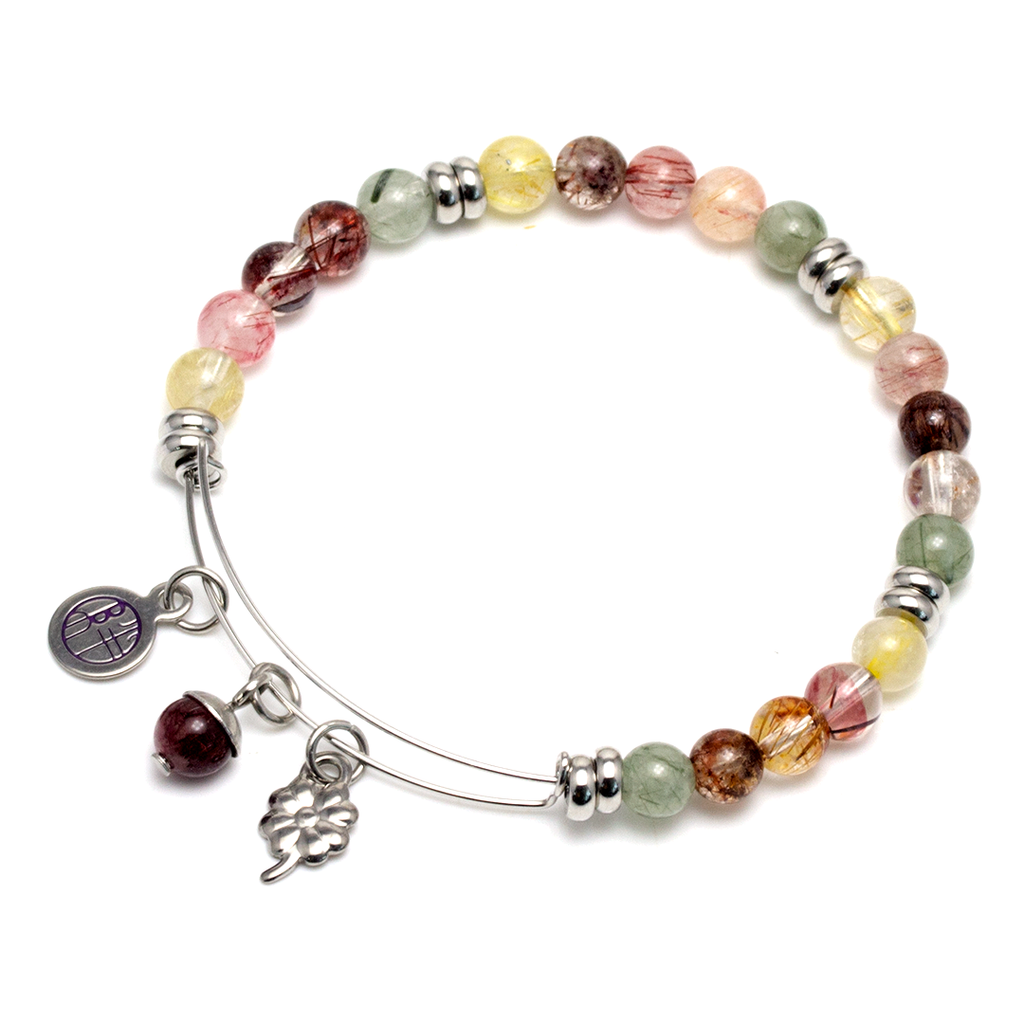 Light of Hope Crystal bangle - Wealth Realized