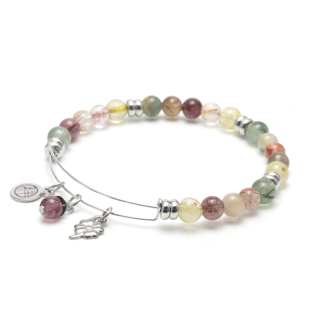 Light of Hope Crystal bangle - Wealth Realized