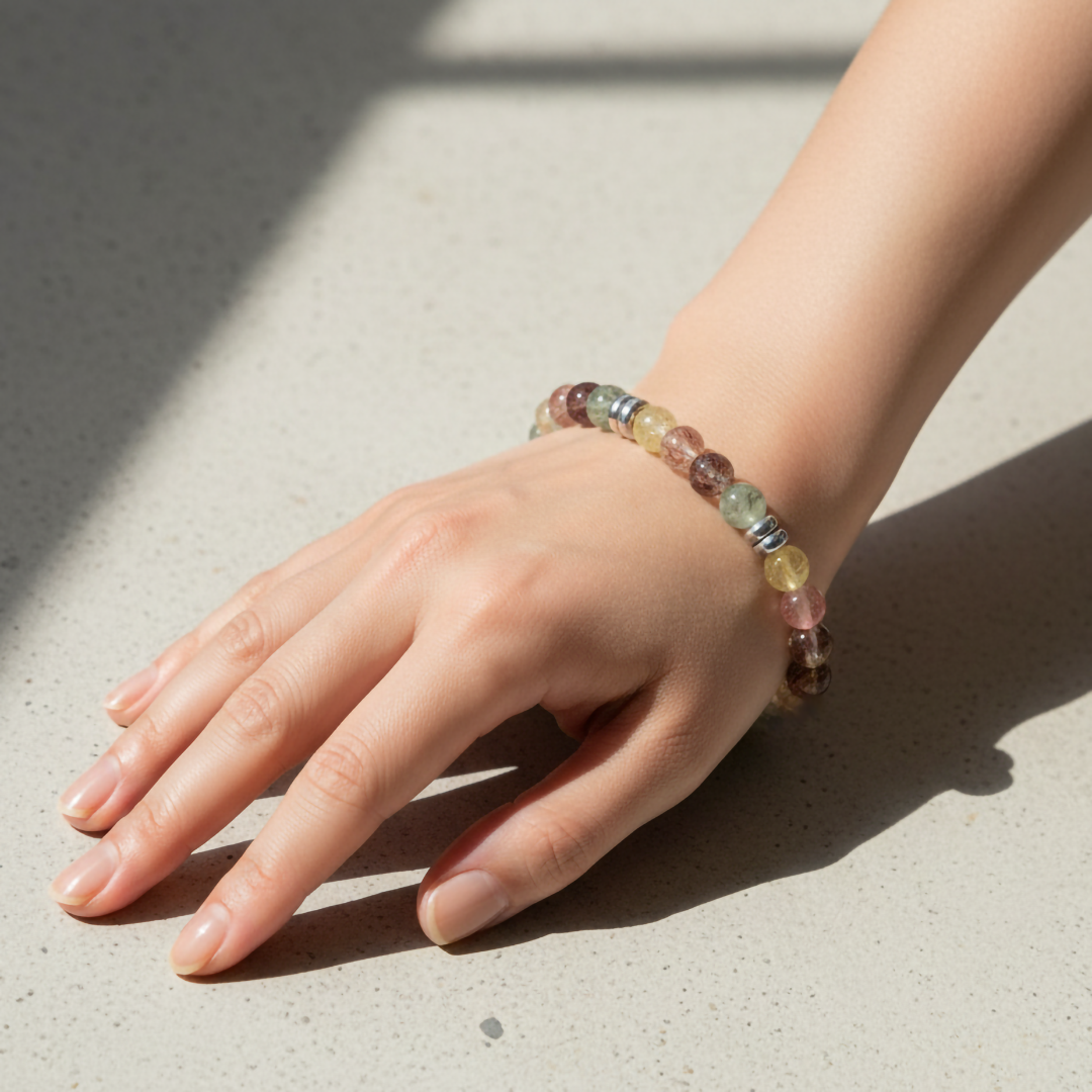 Light of Hope Crystal bangle - Wealth Realized