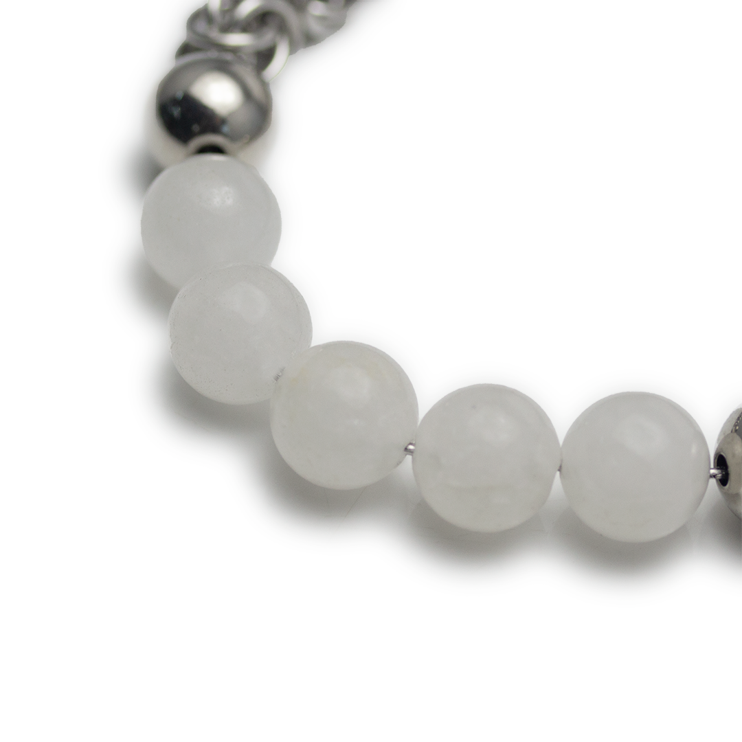 Changeless 白水晶訂製刻字手鏈