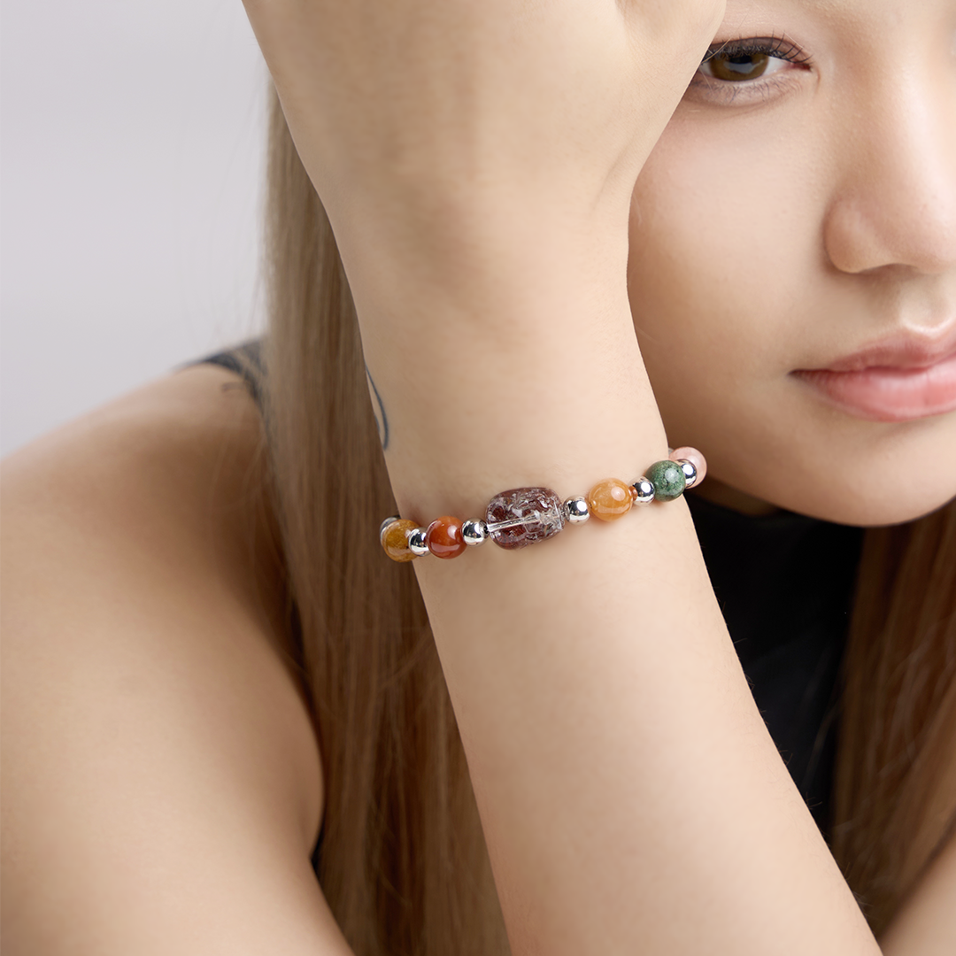 Brave Troops Phantom Quartz Bracelet - Wealthy Password