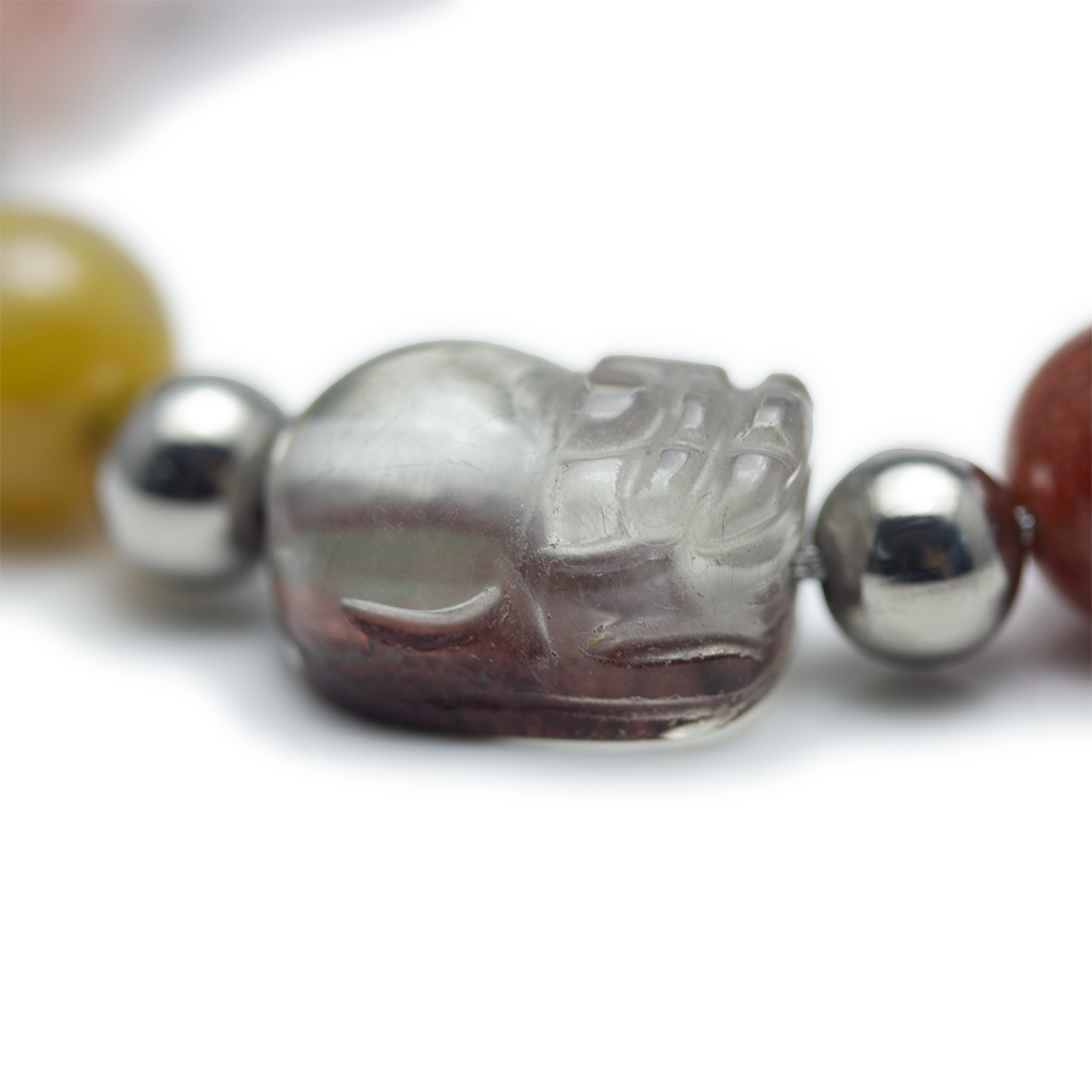 Brave Troops Phantom Quartz Bracelet - Wealthy Password