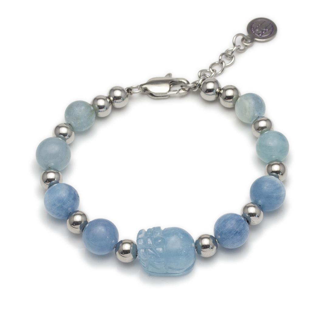 Brave Troops Aquamarine Bracelet - Jump out of Comfort Zone