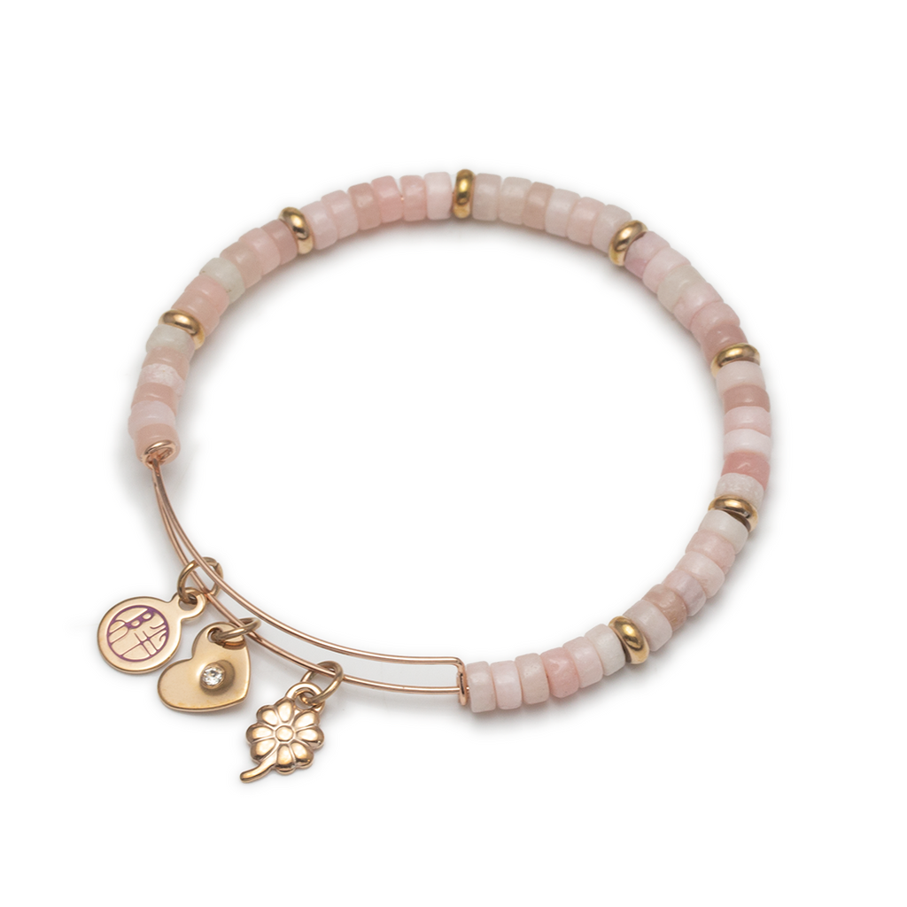 Mixology Pink Opal Bangle - Cosmopolitan