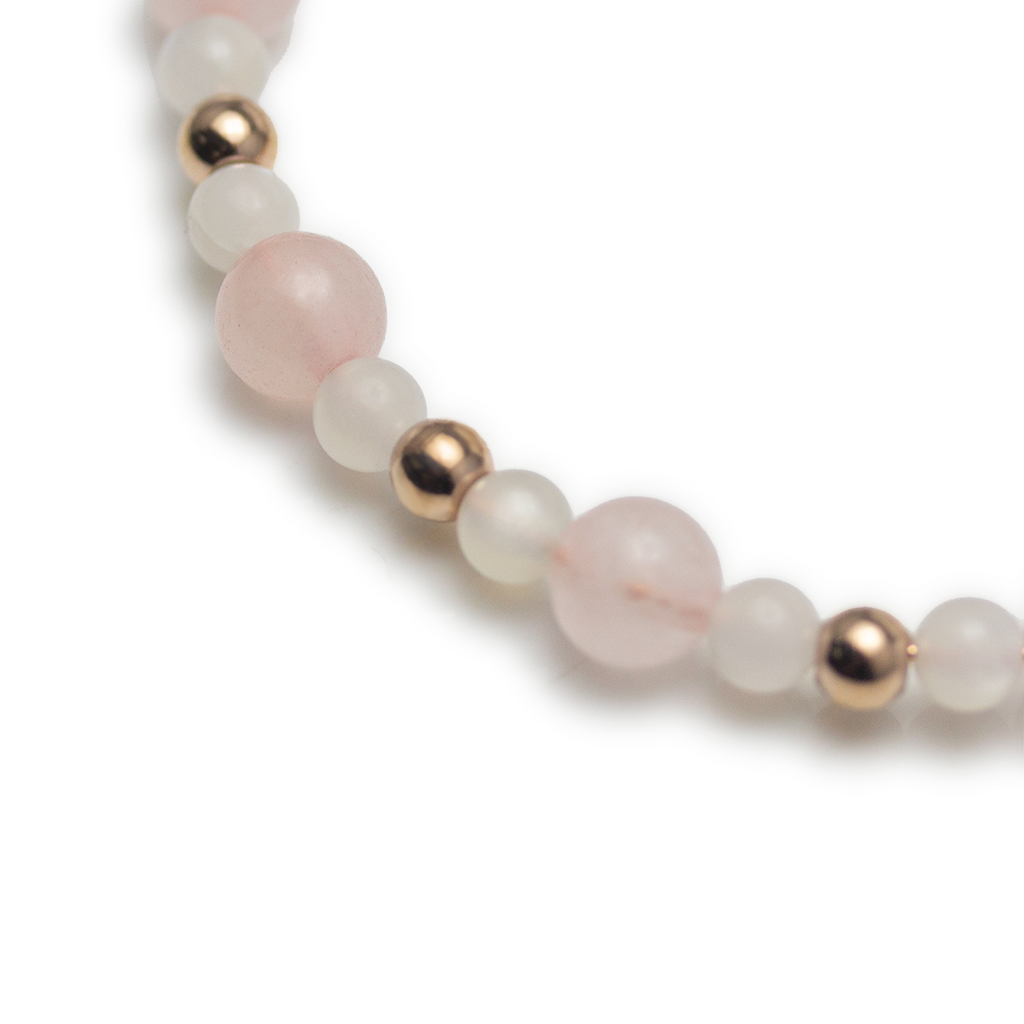 Secret Garden Crystal Bangle - Rose