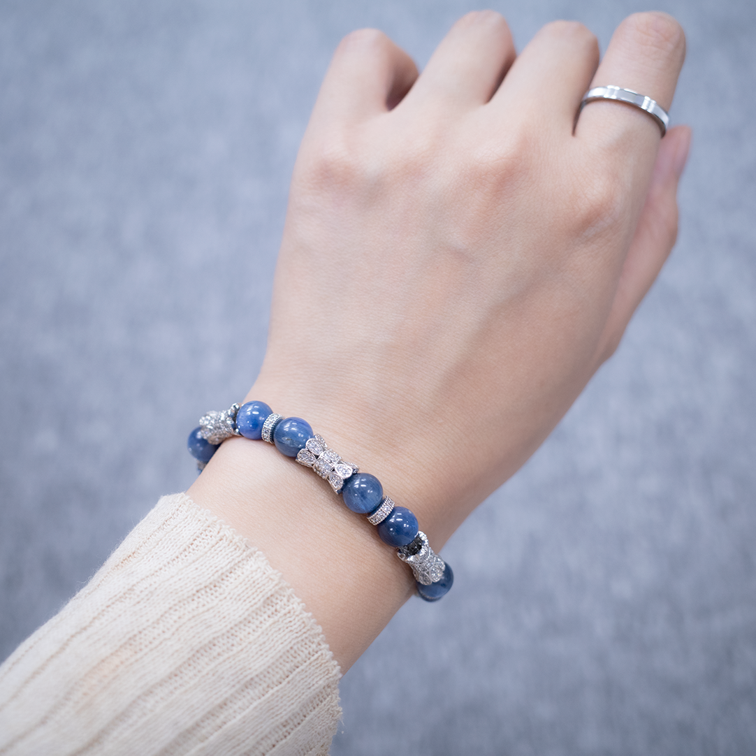 Treasure Island Blue Quartz Bracelet