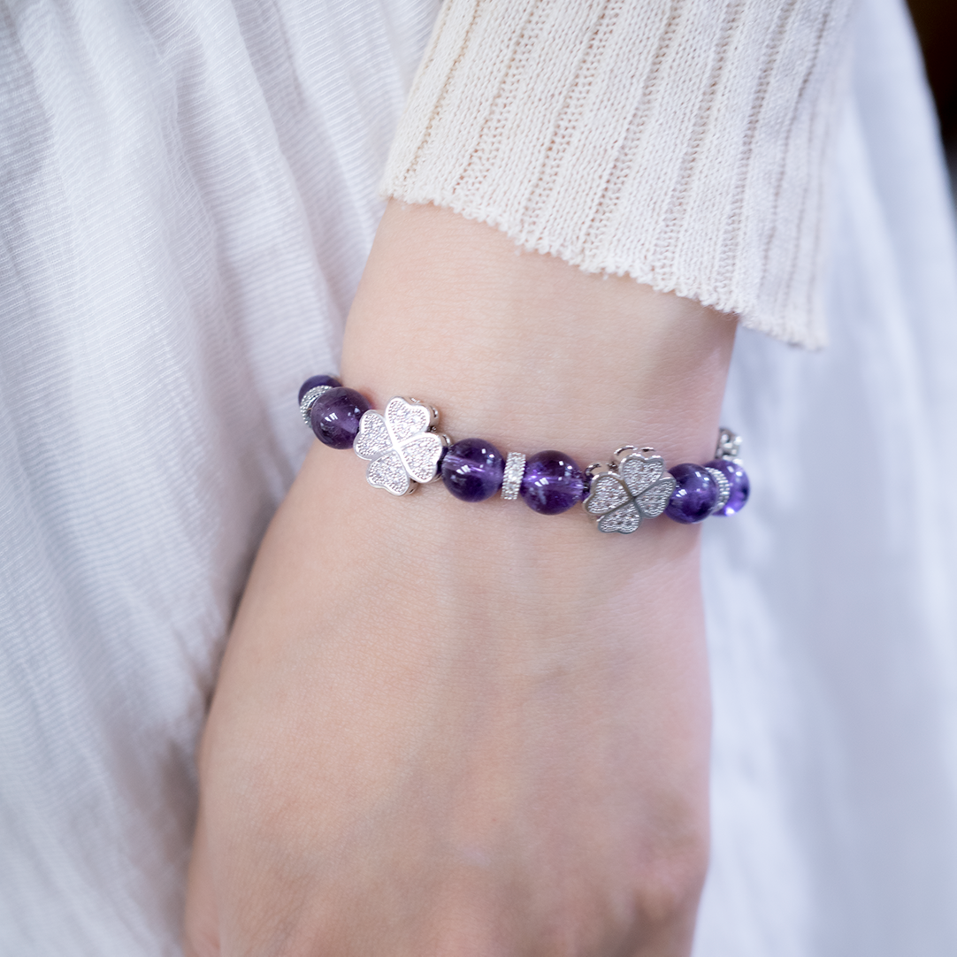 Treasure Island Amethyst Bracelet