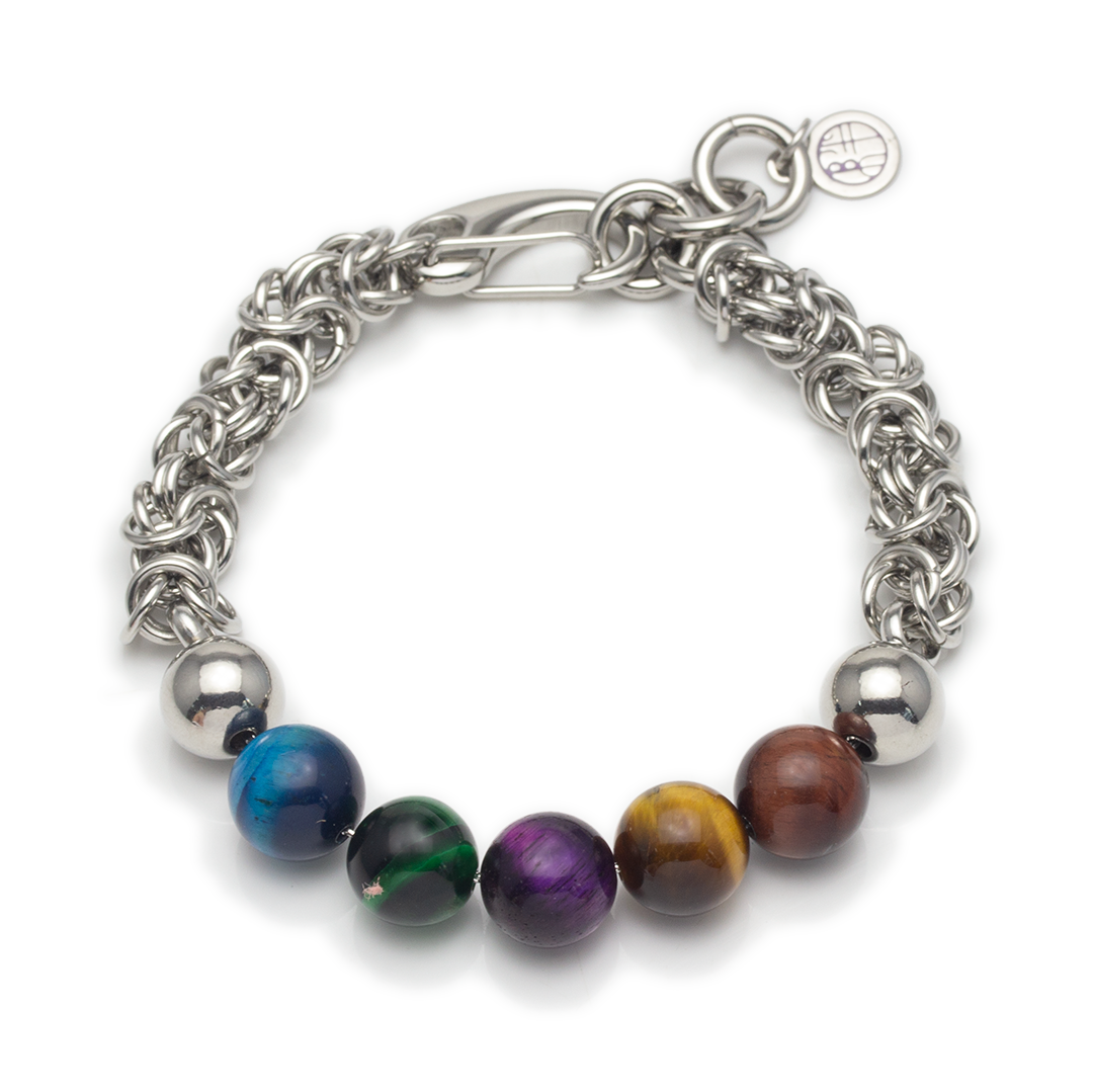Galaxy Tiger's Eye Bracelet - Star Dust