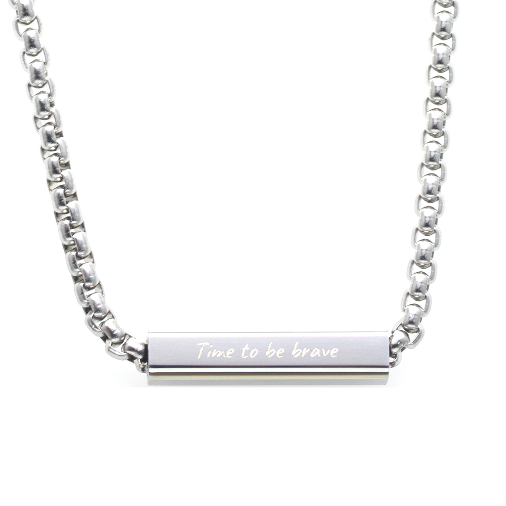 Rope Customize Engraving Necklace