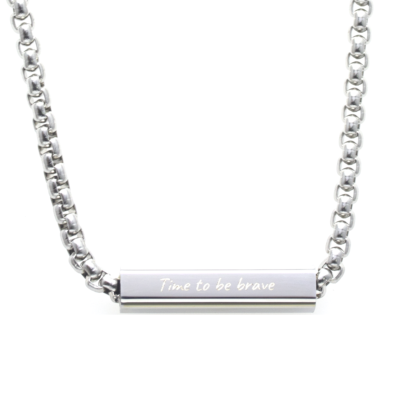 Rope Customize Engraving Necklace