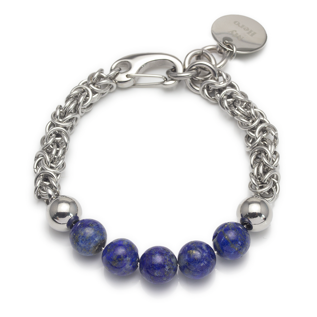 Changeless Engraving Lazurite Bracelet