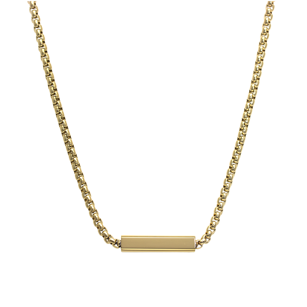 Rope Customize Engraving Necklace