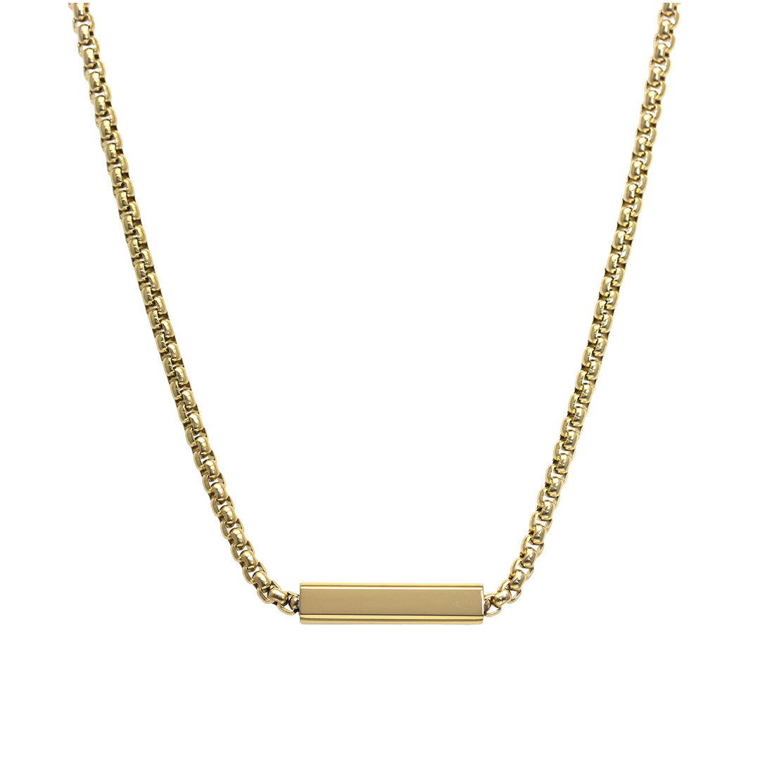 Rope Customize Engraving Necklace