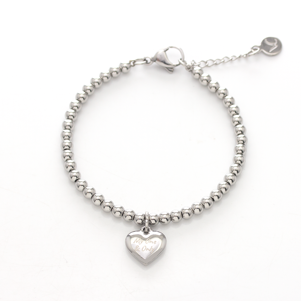 Love Imprinted message bracelet - My One & Only