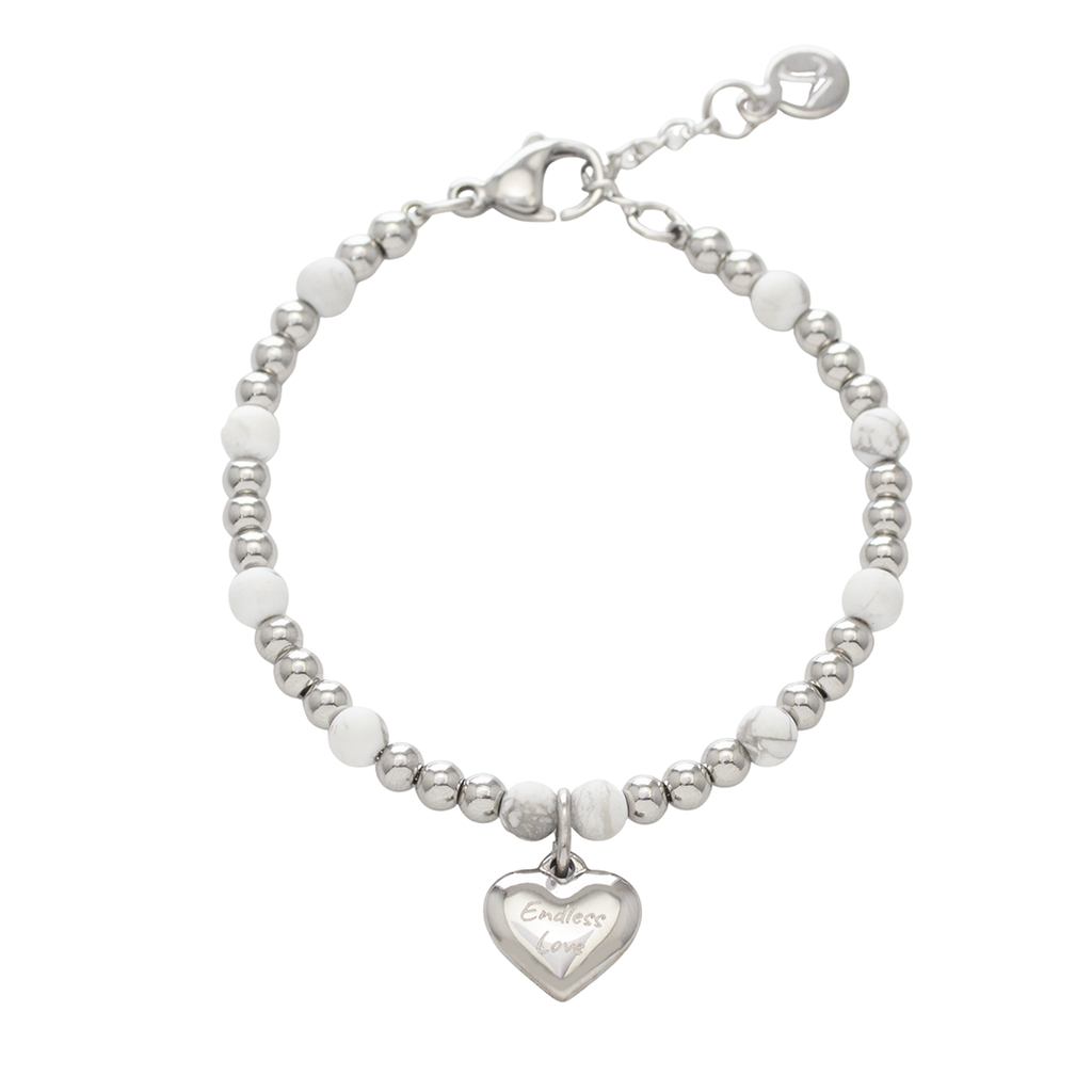 Love Imprinted message bracelet - Endless Love