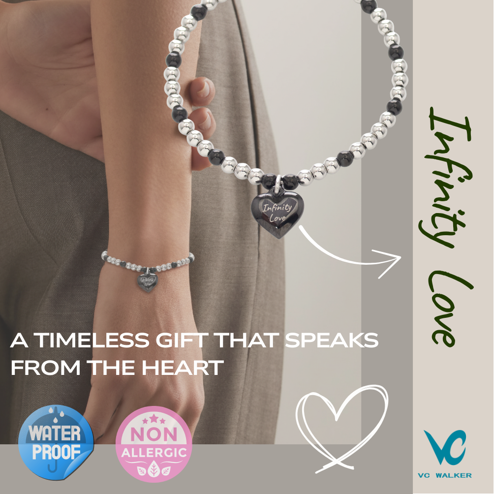 Love Imprinted message bracelet - Together Always