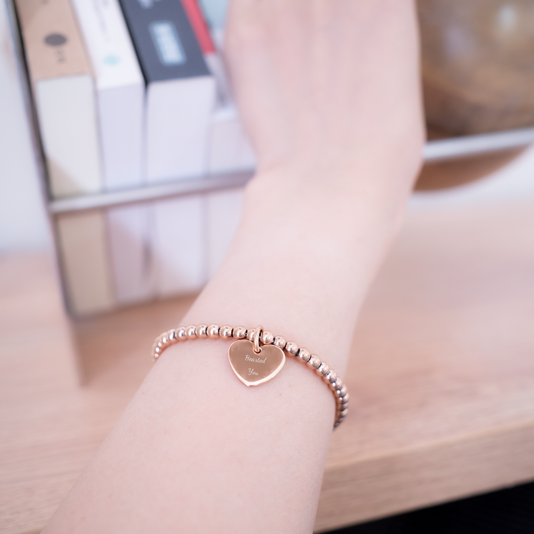 Hearted You Customize Bracelet