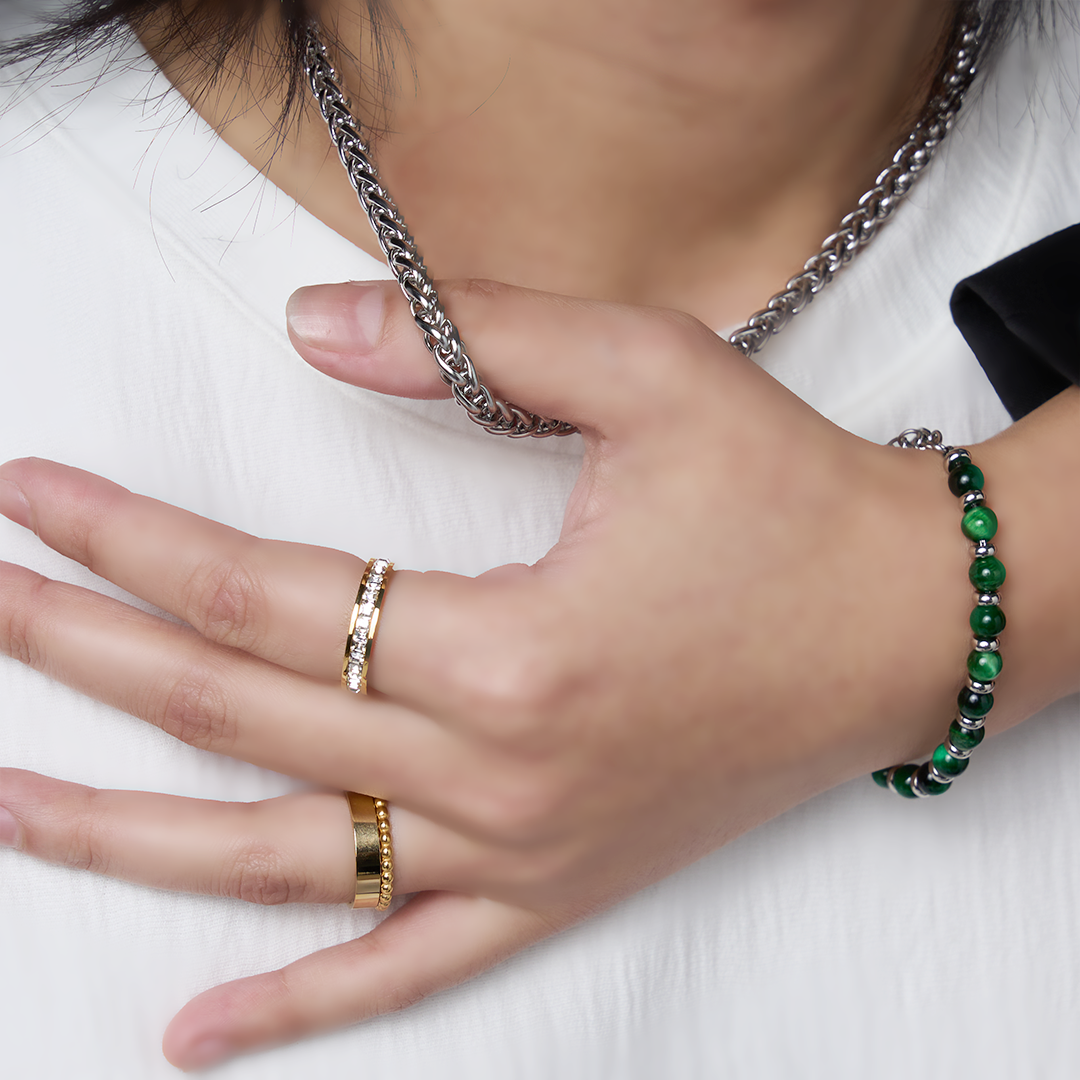 Linkage Customize Engraving Necklace