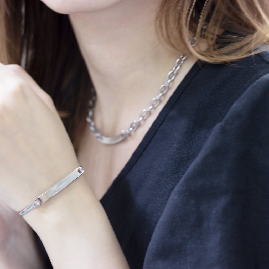Untitled Customize Engraving Necklace