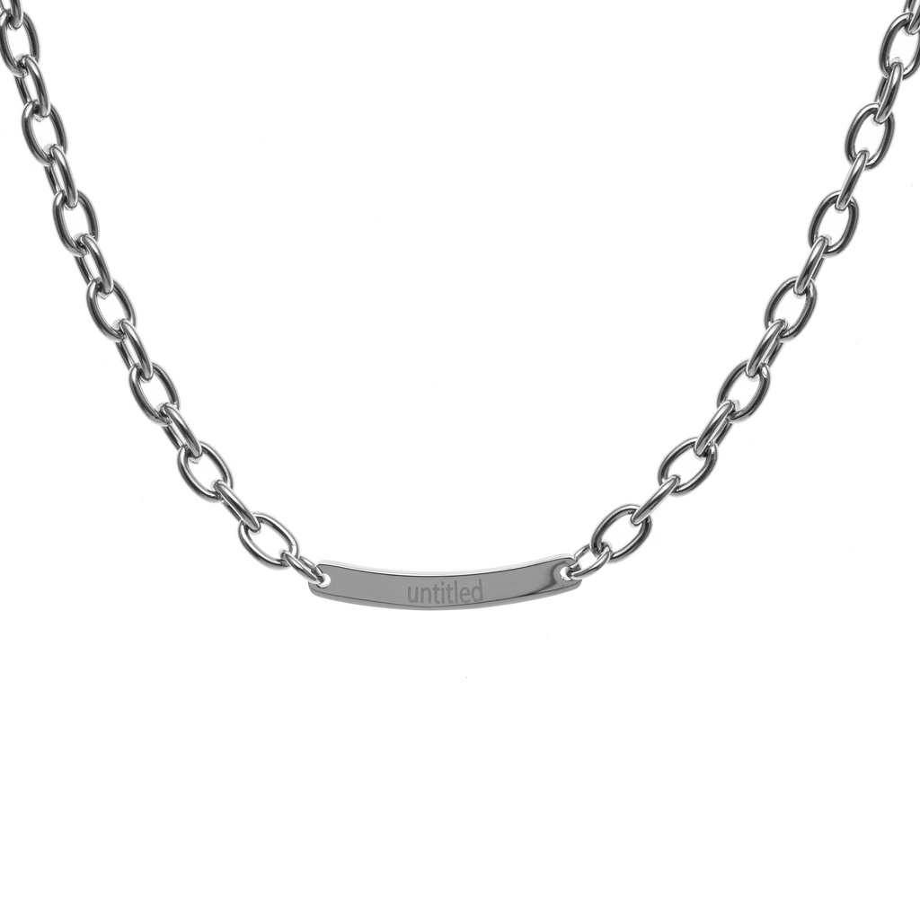 Untitled Customize Engraving Necklace