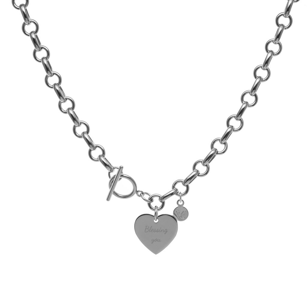 Locked Heart 訂製刻字項鏈
