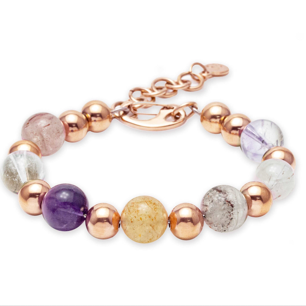 Super Seven Gemstone Bracelet - 10mm beads